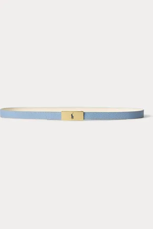 Ralph Lauren Omkeerbare leren Polo ID riem