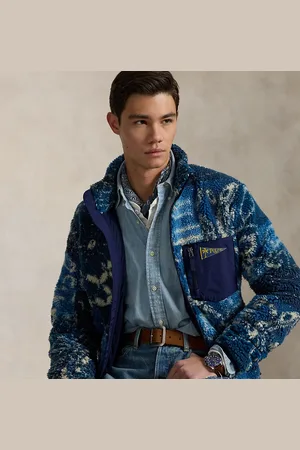 Ralph Lauren Shibori-geïnspireerd fleecejack