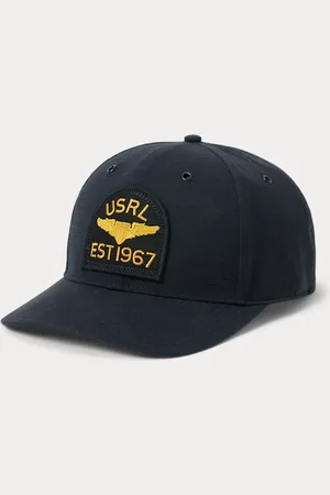 Ralph Lauren Garengeverfde ripstop baseballpet