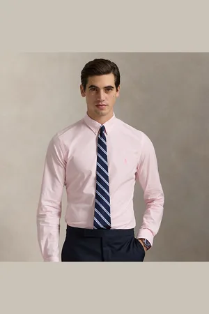 Ralph Lauren Slim fit stretch poplin gingham overhemd