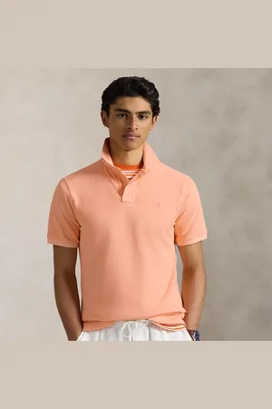 Ralph Lauren Custom slim mineral-dyed mesh Polo-shirt