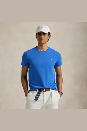 Ralph Lauren Custom slim jersey T-shirt ronde hals