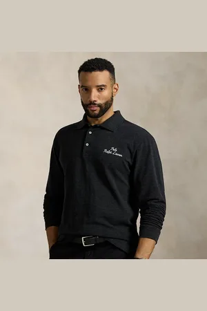 Ralph Lauren Grotere Maten - Mesh Polo-shirt met logo