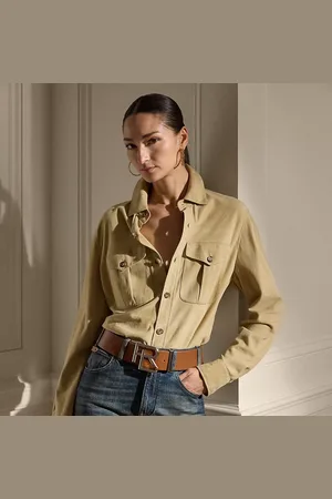 Ralph Lauren Landry lamssuède overhemd