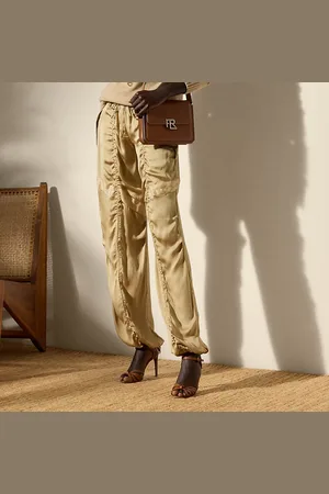 Ralph Lauren Killian charmeuse zijden broek