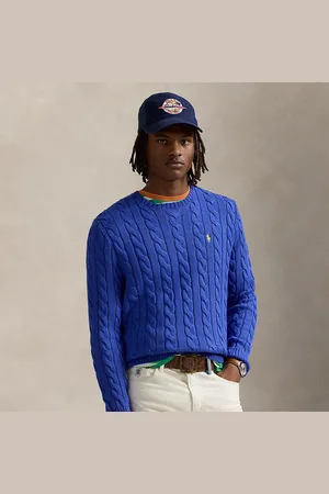 Ralph Lauren Kabelgebreide katoenen trui