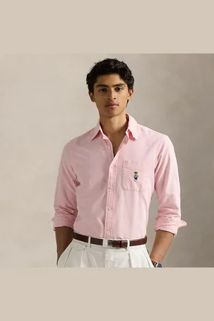 Ralph Lauren Custom fit Oxford overhemd met Polo Bear