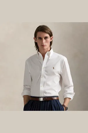 Ralph Lauren Slim fit pinpoint Oxford overhemd