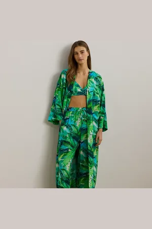 Ralph Lauren Cover-up met palmbladprint