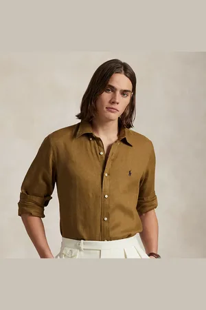 Ralph Lauren Custom fit linnen overhemd