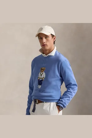 Ralph Lauren Fleece trui met Polo Bear