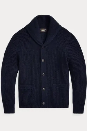 Ralph Lauren Kasjmier vest met sjaalkraag