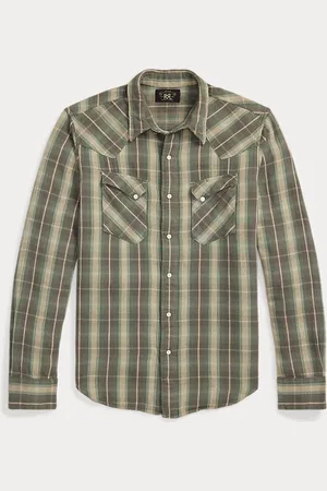 Ralph Lauren Slim fit geruit western overhemd