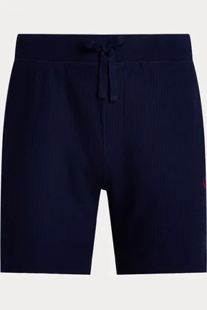 Ralph Lauren Slim fit wafelgebreide slaapshort