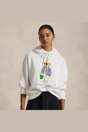Ralph Lauren Fleece hoodie met Polo Bear