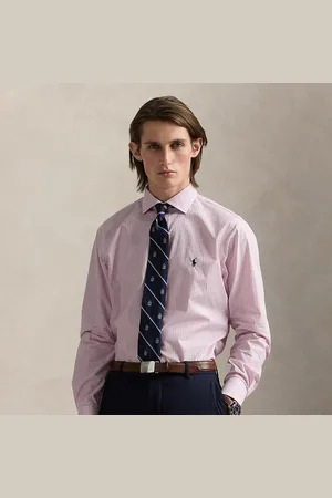 Ralph Lauren Custom fit geruit poplin overhemd