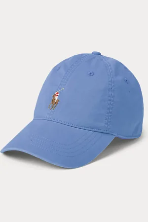 Ralph Lauren Stretchkatoenen keperstof baseballpet