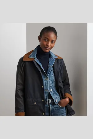 Ralph Lauren Buitenjack met corduroy afwerking