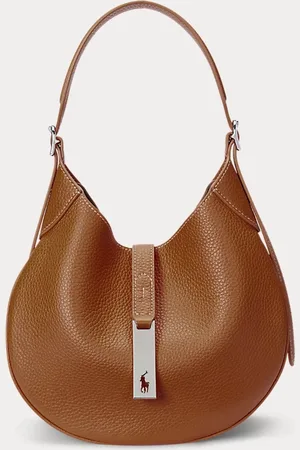 Ralph Lauren Kleine Polo ID Shoulder tas met reliëf