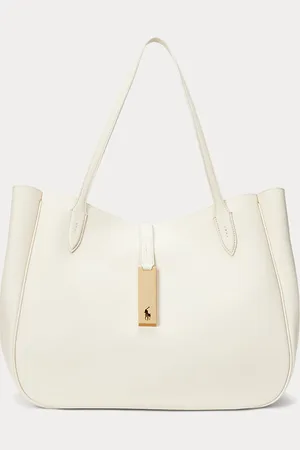 Ralph Lauren Grote leren Polo ID draagtas