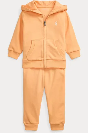 Ralph Lauren French terry hoodie met rits en broek