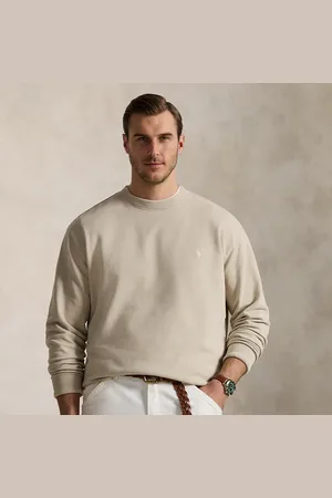 Ralph Lauren Grotere Maten - Loopback fleece sweatshirt
