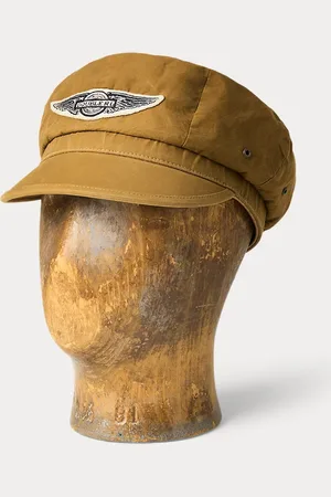 Ralph Lauren Motorfietspet van wasdoek