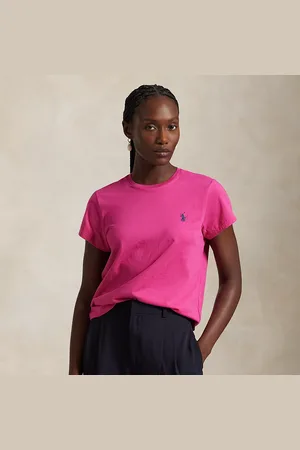 Ralph Lauren Katoenen jersey T-shirt met ronde hals