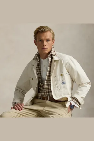 Ralph Lauren Custom fit geruit Oxford overhemd