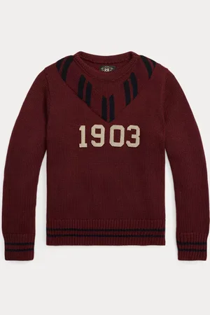 Ralph Lauren Geappliceerde wollen trui