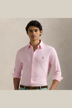 Ralph Lauren Gebreid Oxford overhemd