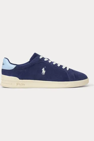Ralph Lauren Heritage Court II suède sneaker