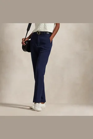 Ralph Lauren Double-knit jacquard broek