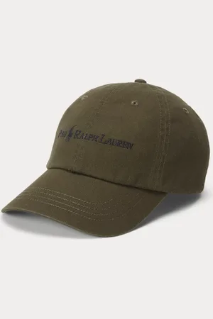 Ralph Lauren Katoenen keperstof baseballpet met logo
