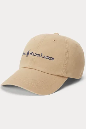 Ralph Lauren Katoenen keperstof baseballpet met logo