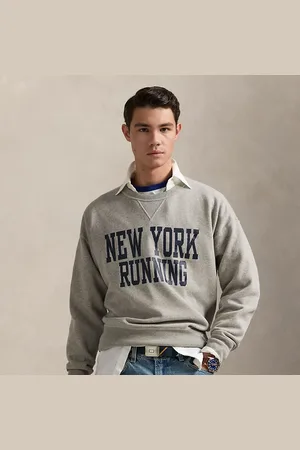 Ralph Lauren Vintage fit fleece sweatshirt met print