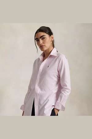 Ralph Lauren Slim fit gestreept Oxford overhemd