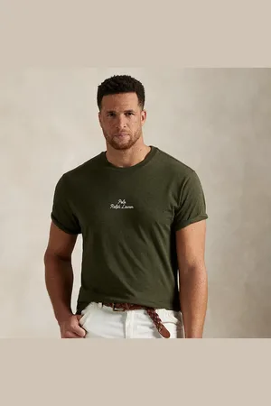 Ralph Lauren Grotere Maten - Jersey T-shirt met geborduurd logo
