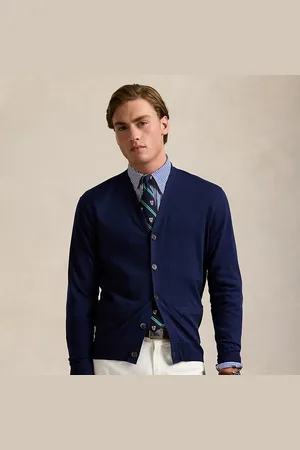 Ralph Lauren Katoenen vest met V-hals