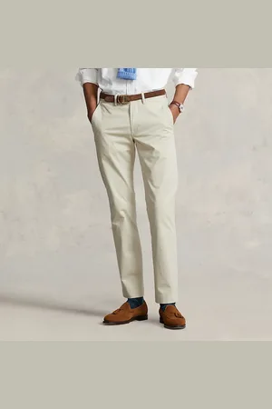 Ralph Lauren Straight fit gewassen chino met stretch