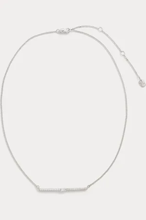 Ralph Lauren Sterling zilveren ketting met zirkonia