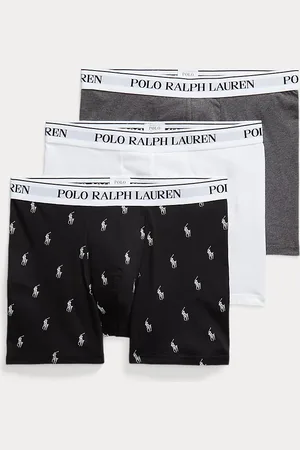 Ralph Lauren Set van 3 katoenen stretch boxershorts