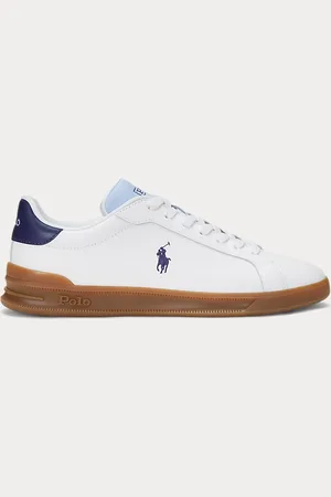Ralph Lauren Heritage Court II leren sneaker