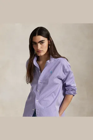 Ralph Lauren Relaxed fit gestreept katoenen overhemd