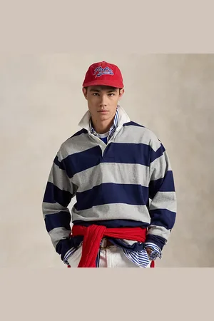 Ralph Lauren Big fit gestreept jersey rugbyshirt