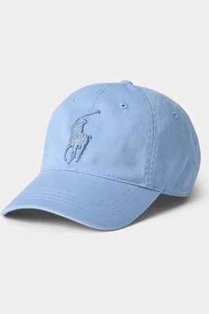 Ralph Lauren Keperstof baseballpet met Big Pony