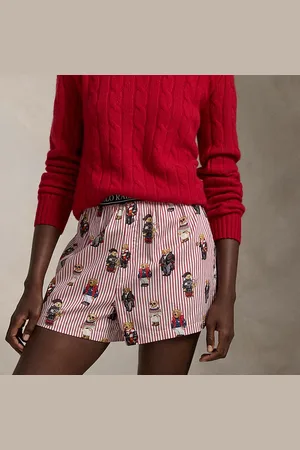 Ralph Lauren Katoenen boxershort met Polo Bear