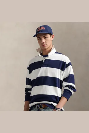 Ralph Lauren Big fit gestreept jersey rugbyshirt