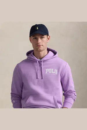 Ralph Lauren Fleece hoodie met logo
