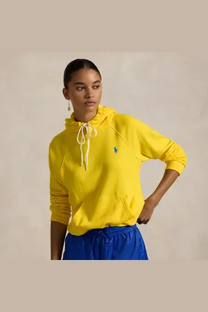Ralph Lauren Shrunken fit fleece hoodie